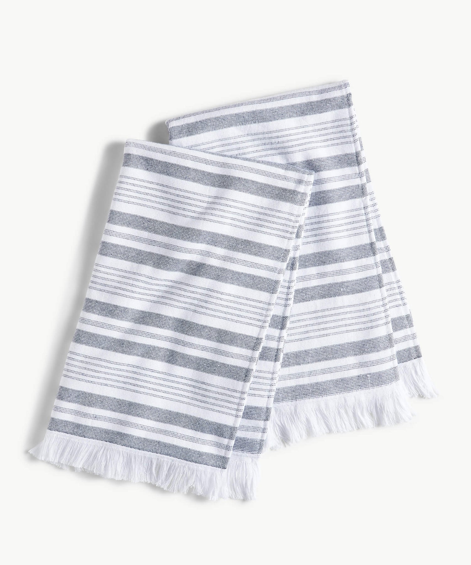 Blue Cafe Stripe Kitchen Towel – B Home